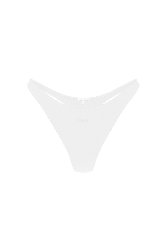 Basic Thong in White