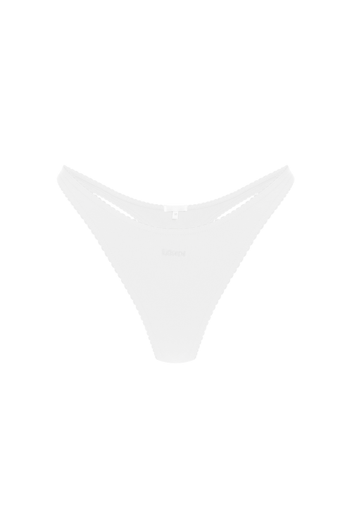 Basic Thong in White