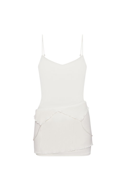 Double Dress in White