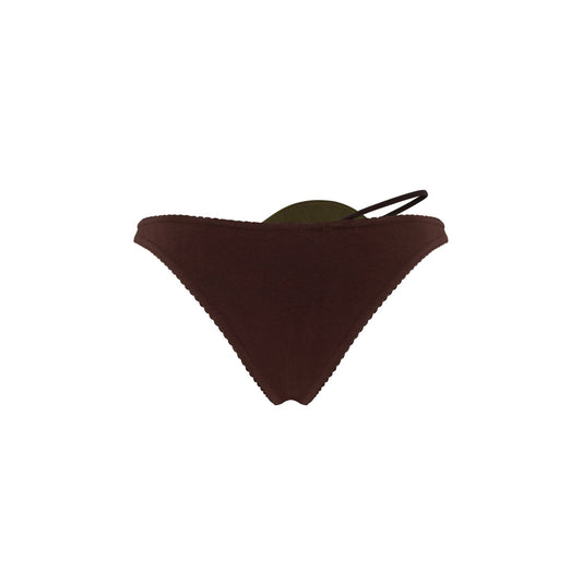 Tanga with Leaves Multicolor