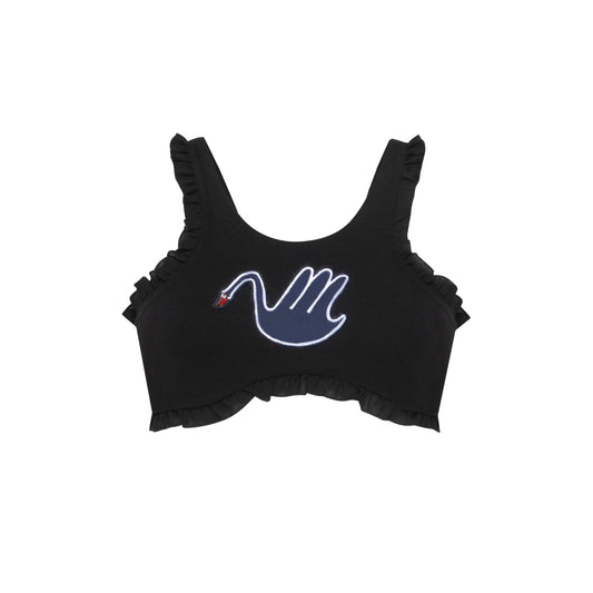 Swan Top in Black