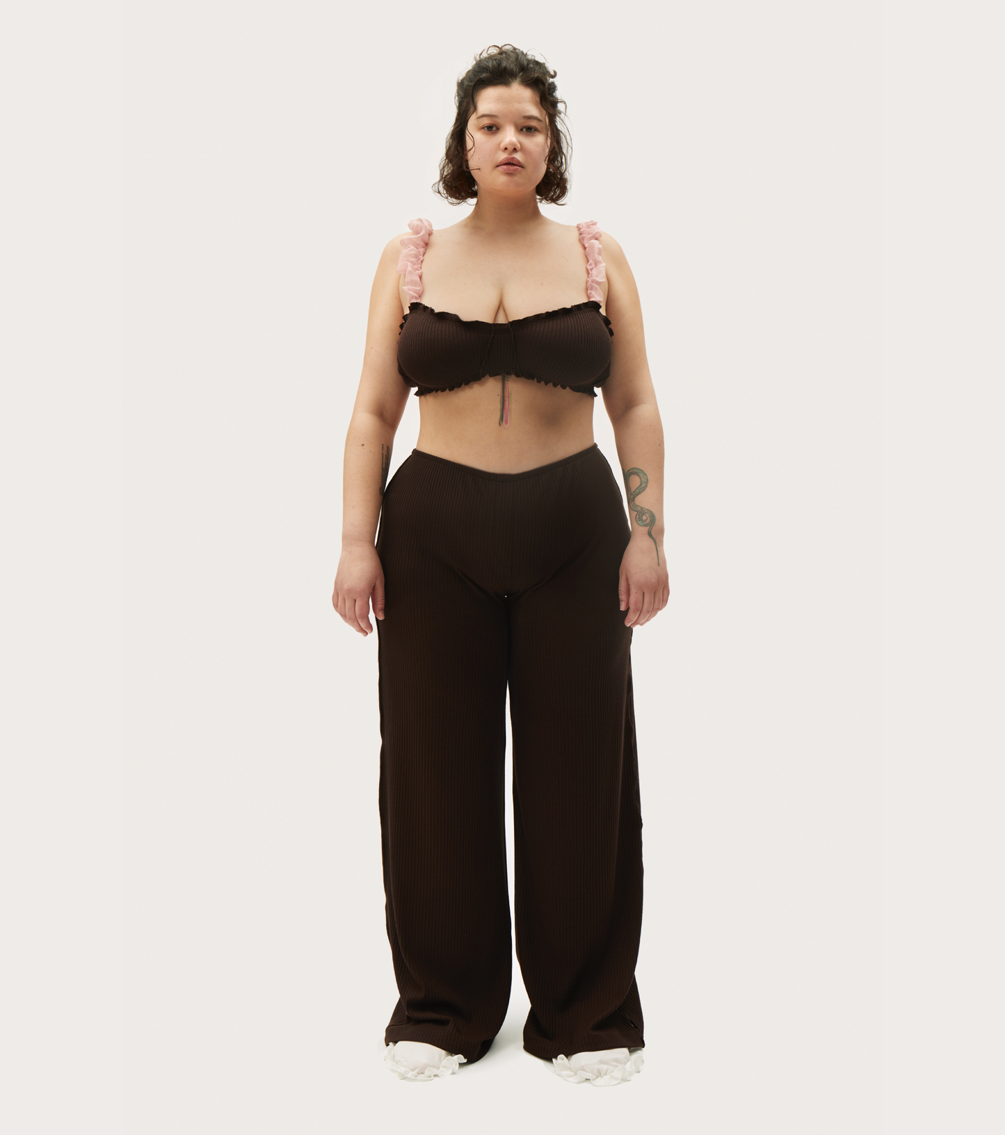 Pajama Pants in Brown