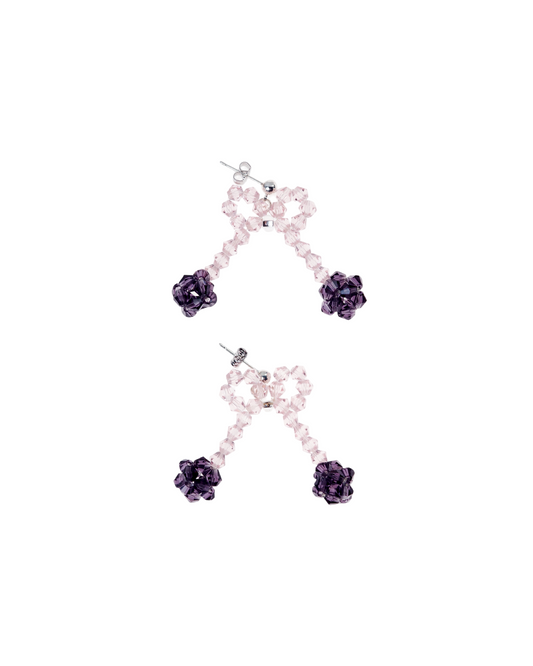 Earrings Dark Cherry