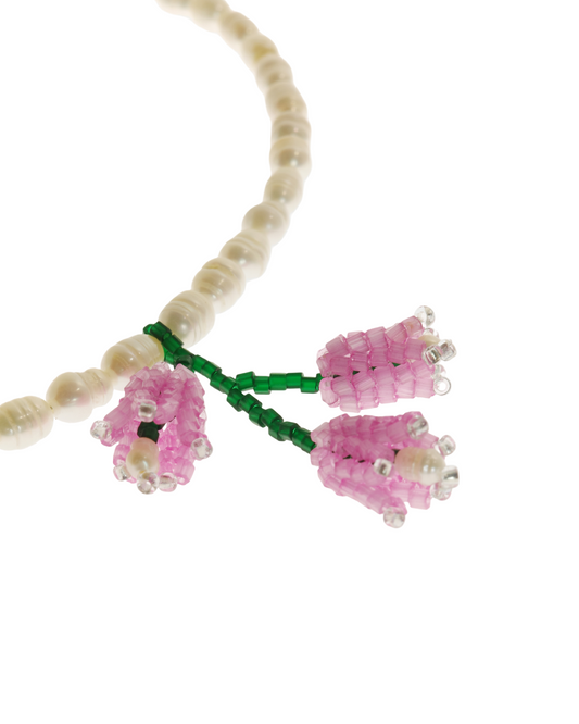 Necklace Pink Bouquet