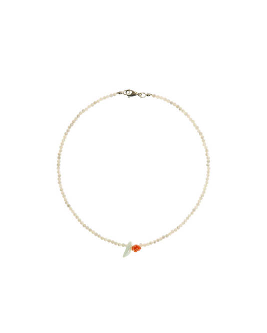 Necklace Rose Mother-of-Pearl