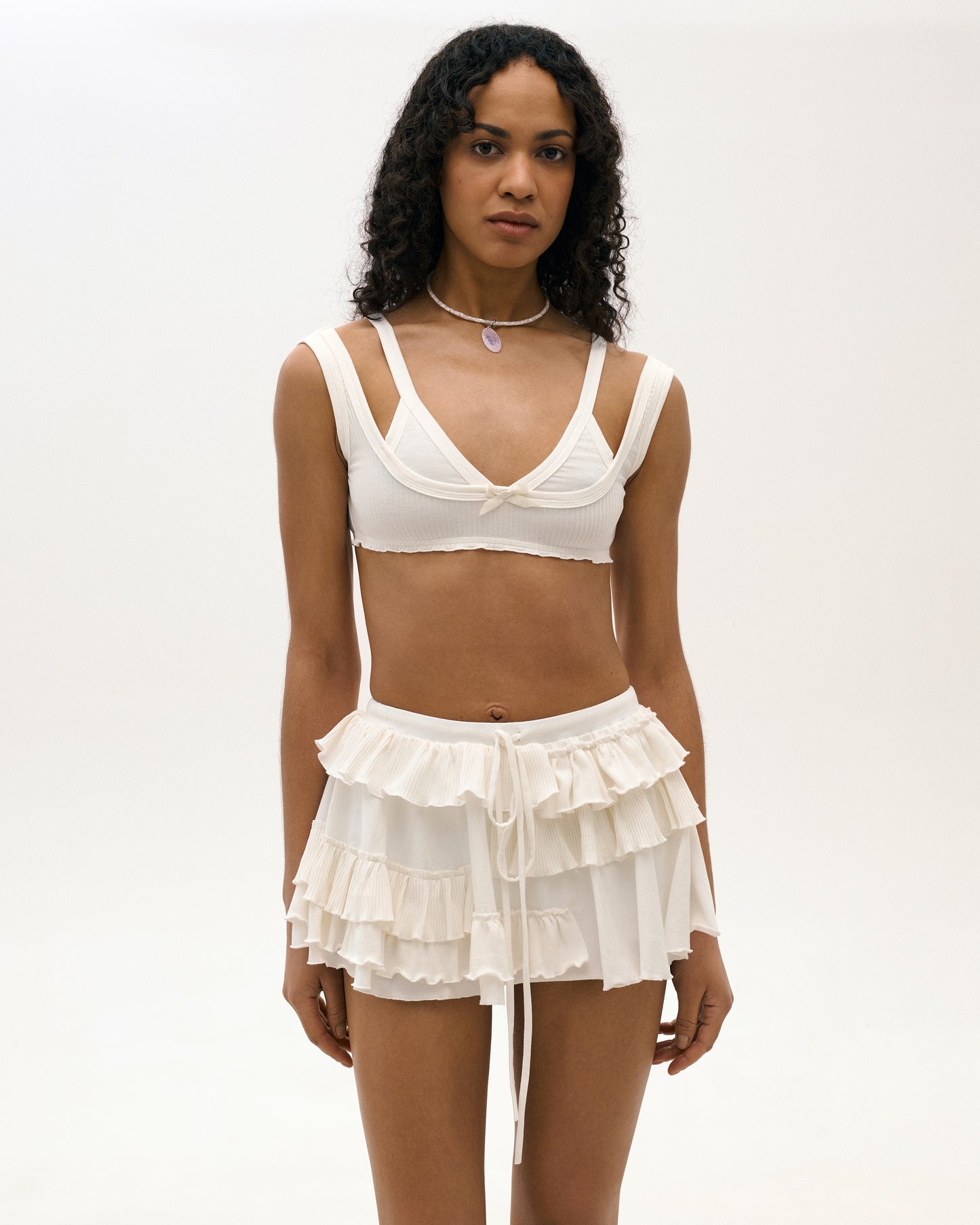 Skort Alice K x LONDI White