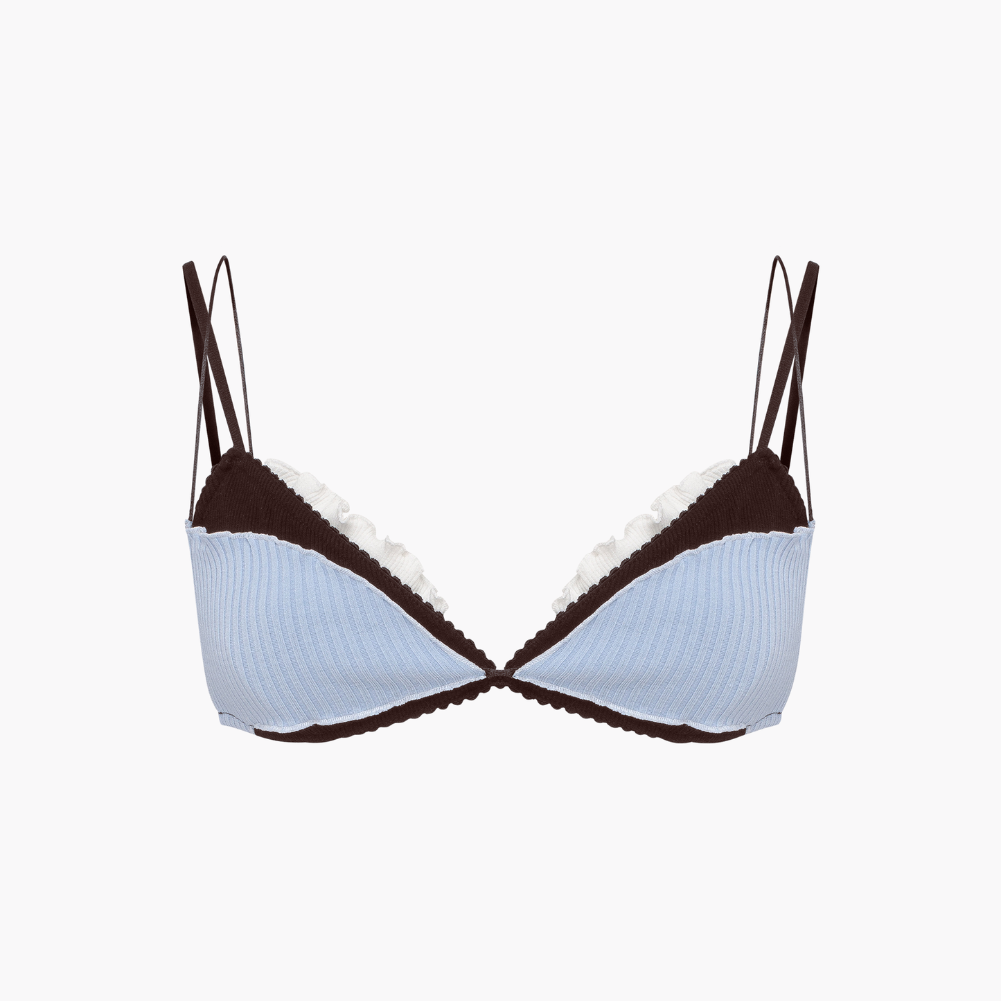 Bra with Layers in Blue