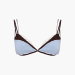 Bra with Layers in Blue
