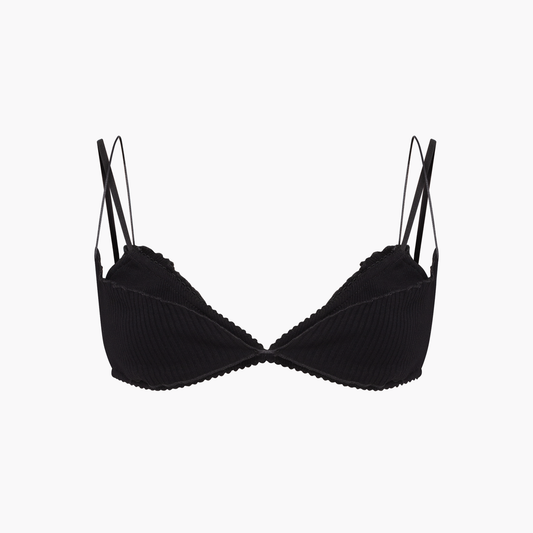 Bra with Layers in Black
