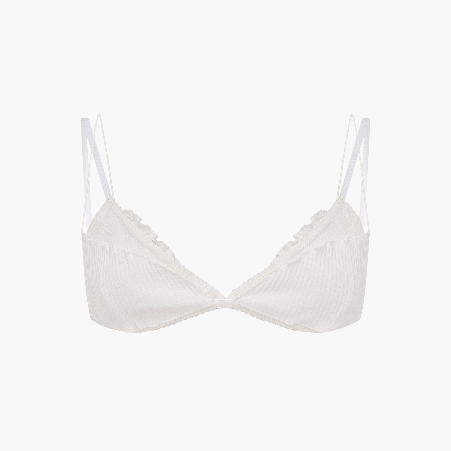 Bra with Layers in White