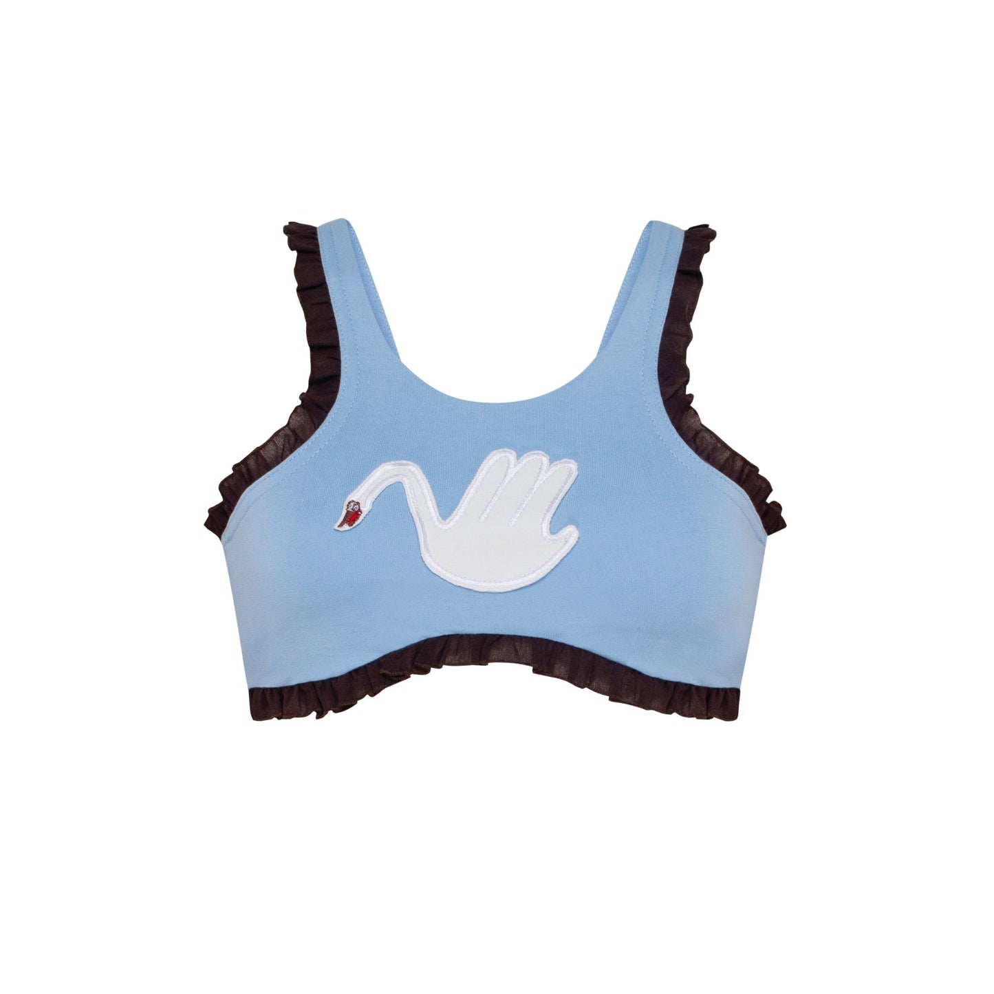 Swan Top in Blue
