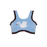 Swan Top in Blue