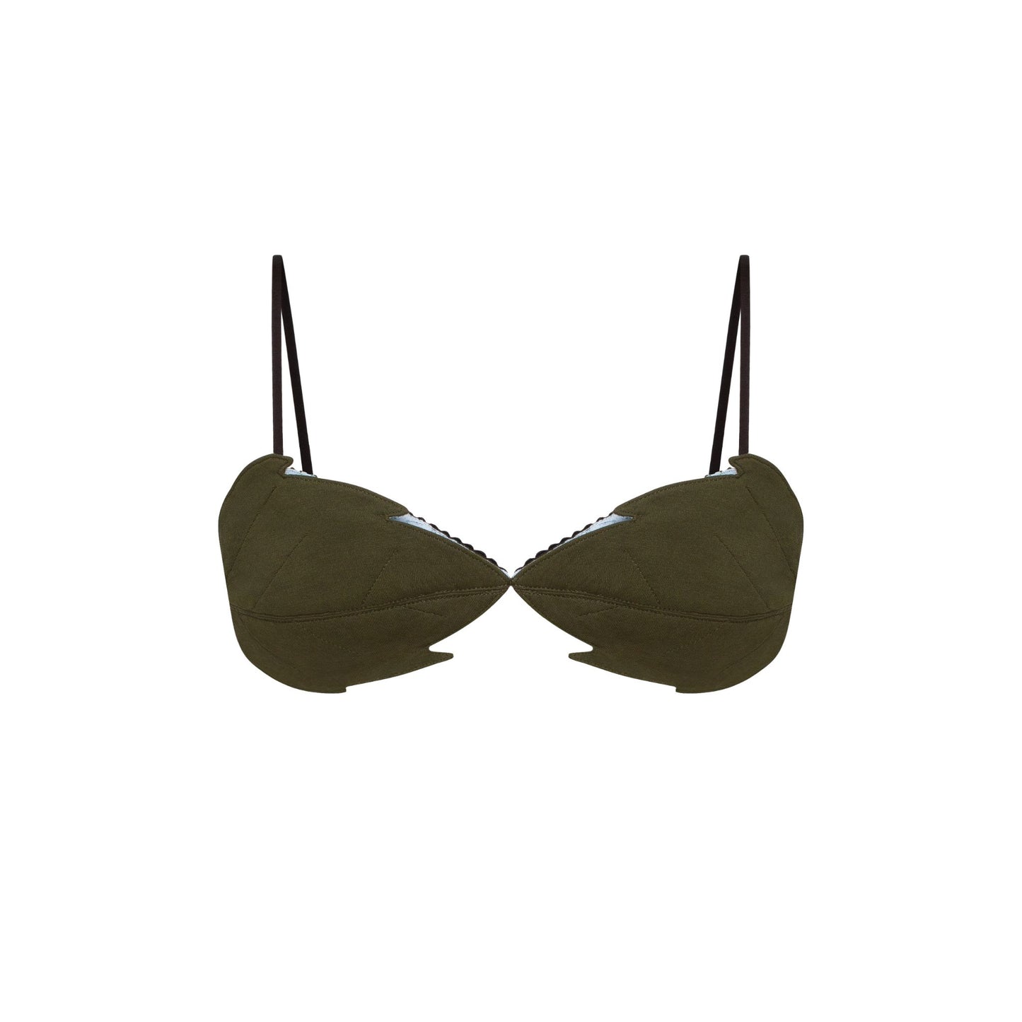 Bra with Leaves Multicolor