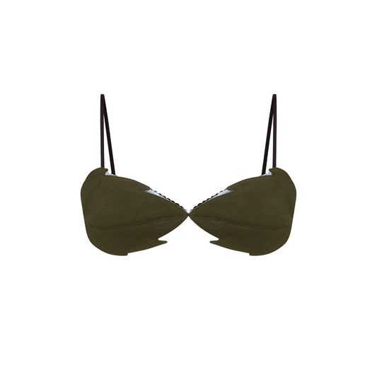 Bra with Leaves Multicolor