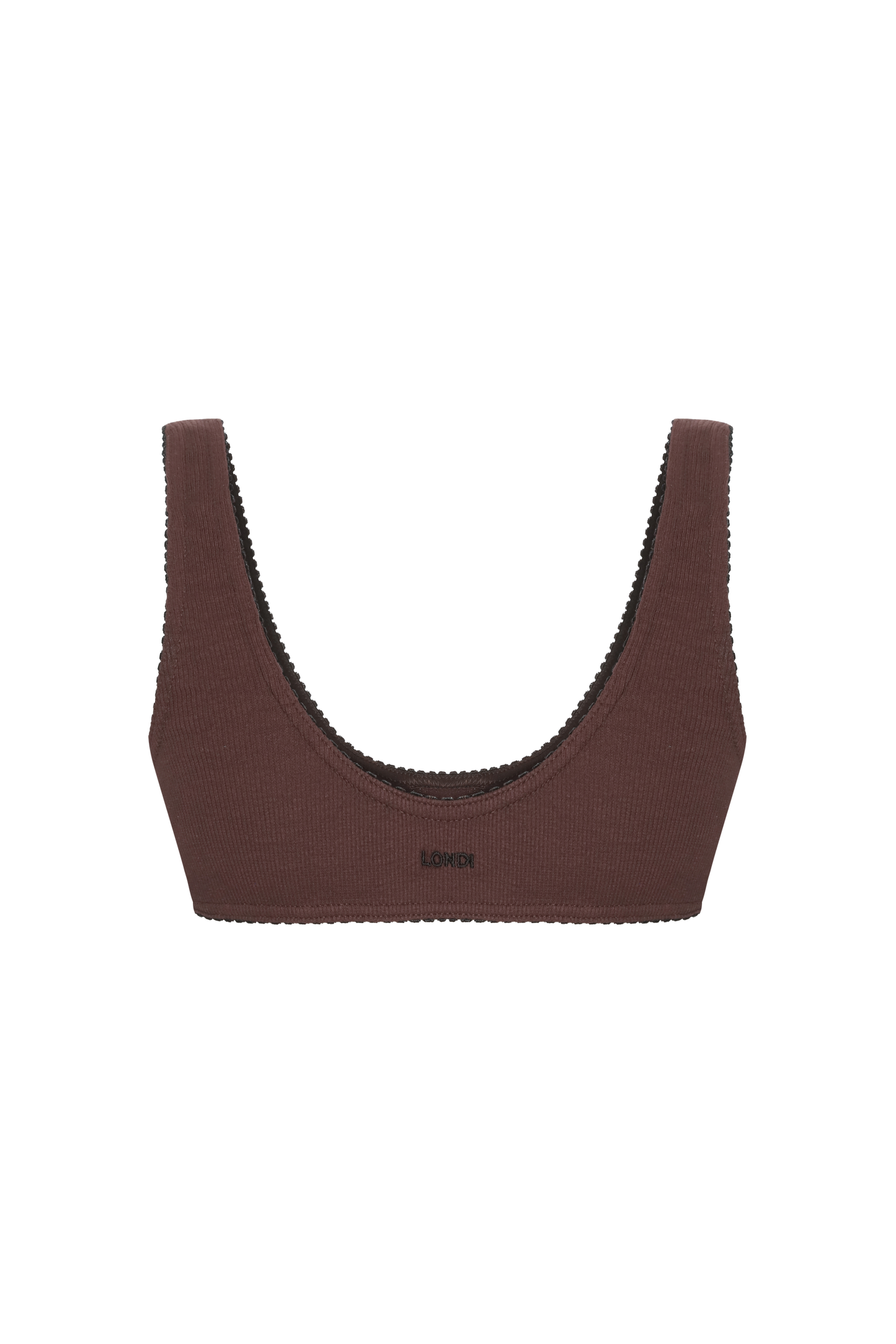 Basic Bralette in Brown
