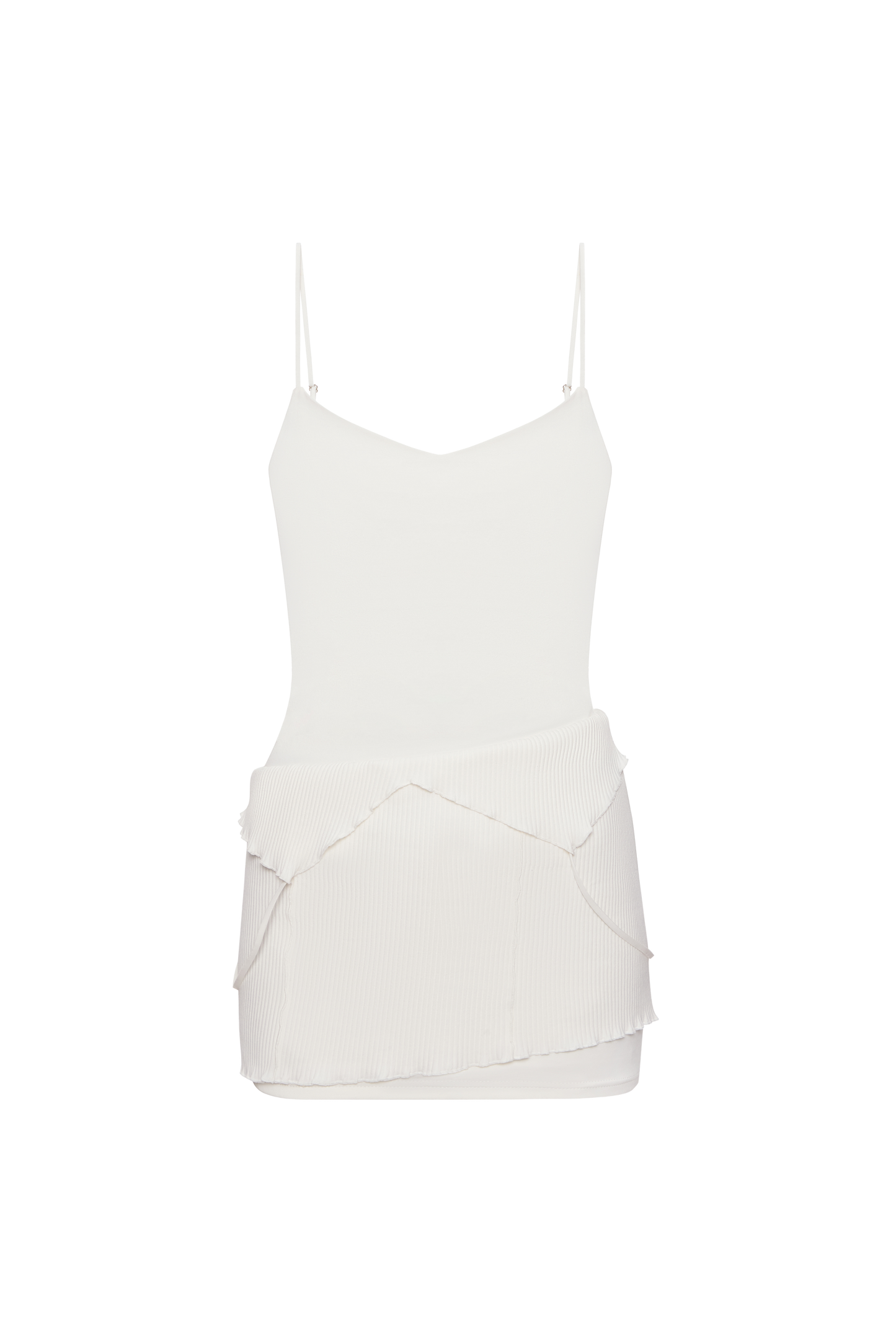 Double Dress in White