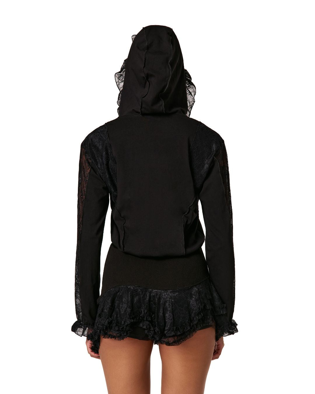 Double Skort in Black