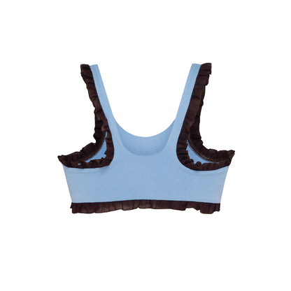 Swan Top in Blue