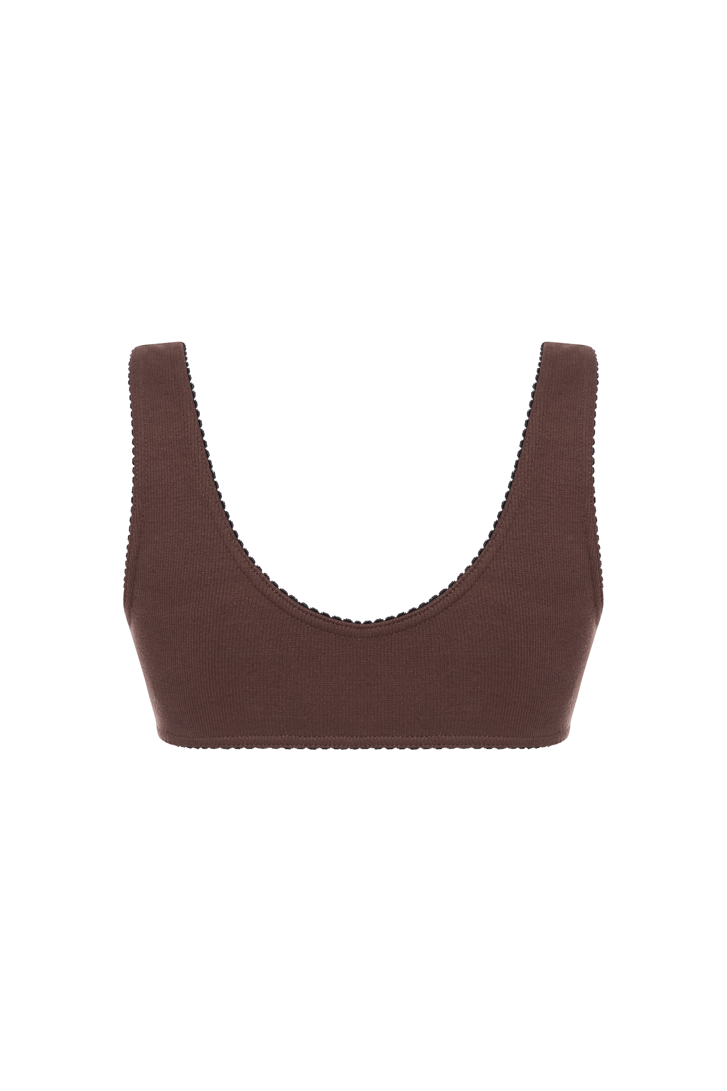 Basic Bralette in Brown