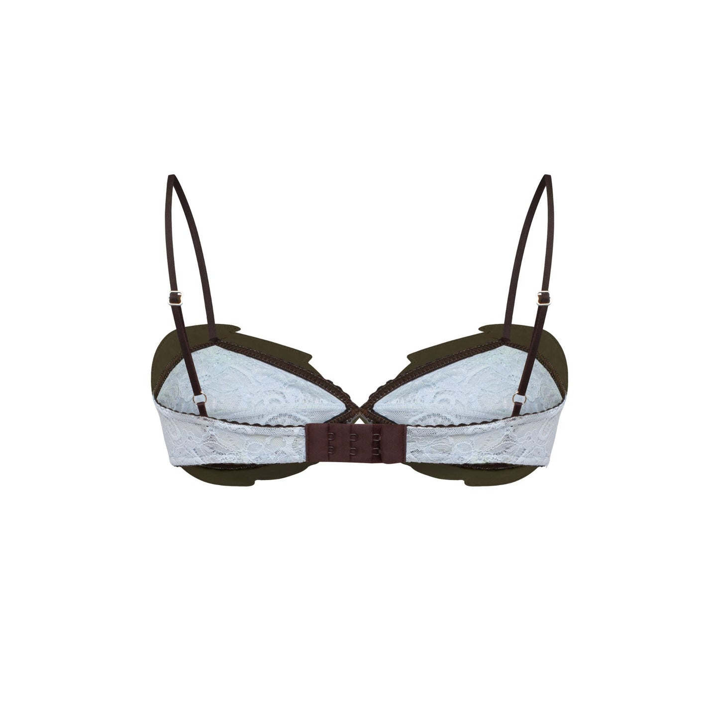 Bra with Leaves Multicolor