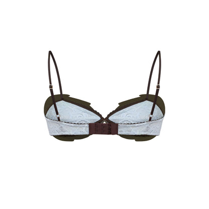 Bra with Leaves Multicolor