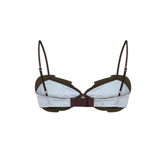 Bra with Leaves Multicolor