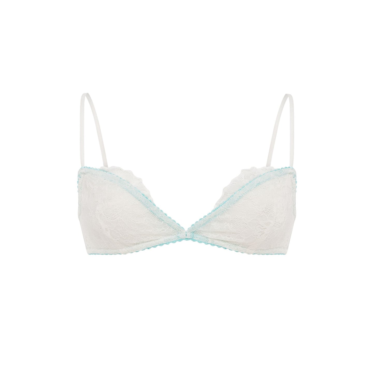 Bra Layered in Lace White