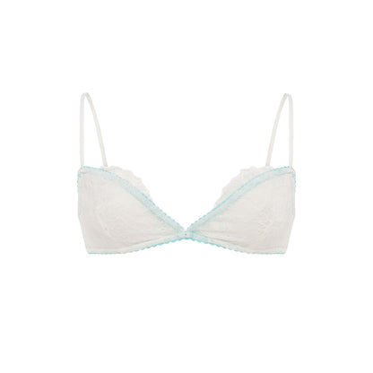 Bra Layered in Lace White