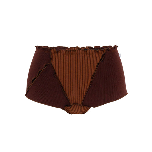 Iconic Boyshorts in Brown
