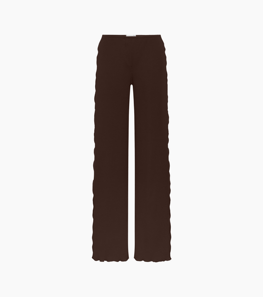 Pajama Pants in Brown