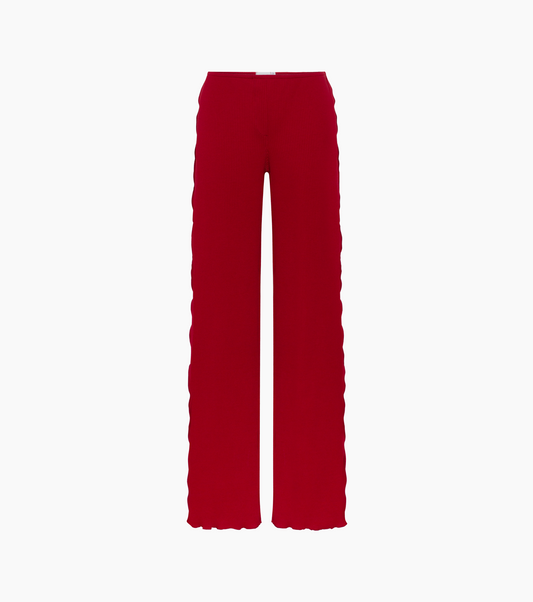 Pajama Pants in Burgundy