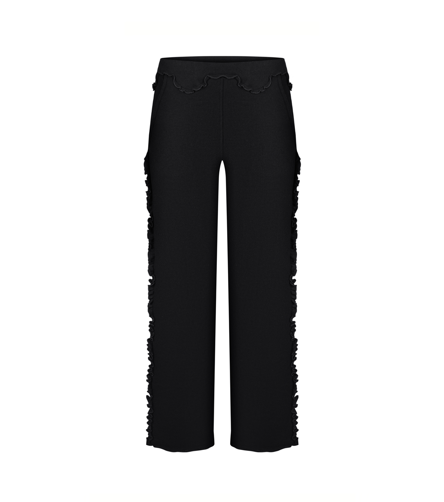 Wavy Pants in Black