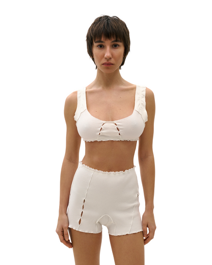 Iconic Shorts in White