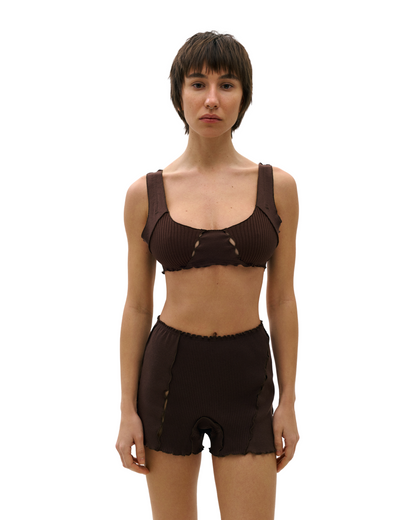 Iconic Shorts in Brown