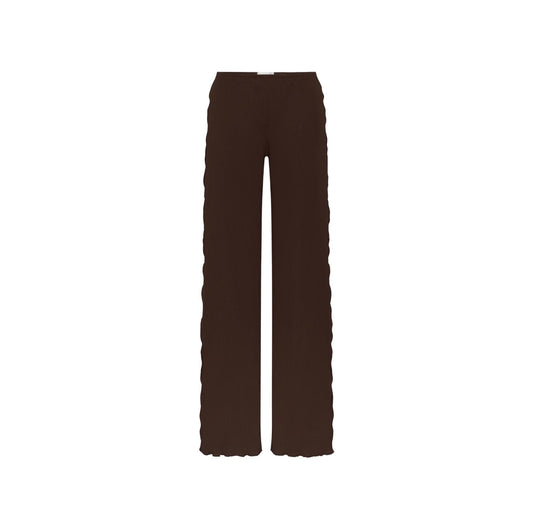 Pajama Pants in Brown