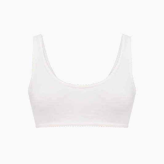 Basic Bralette in White