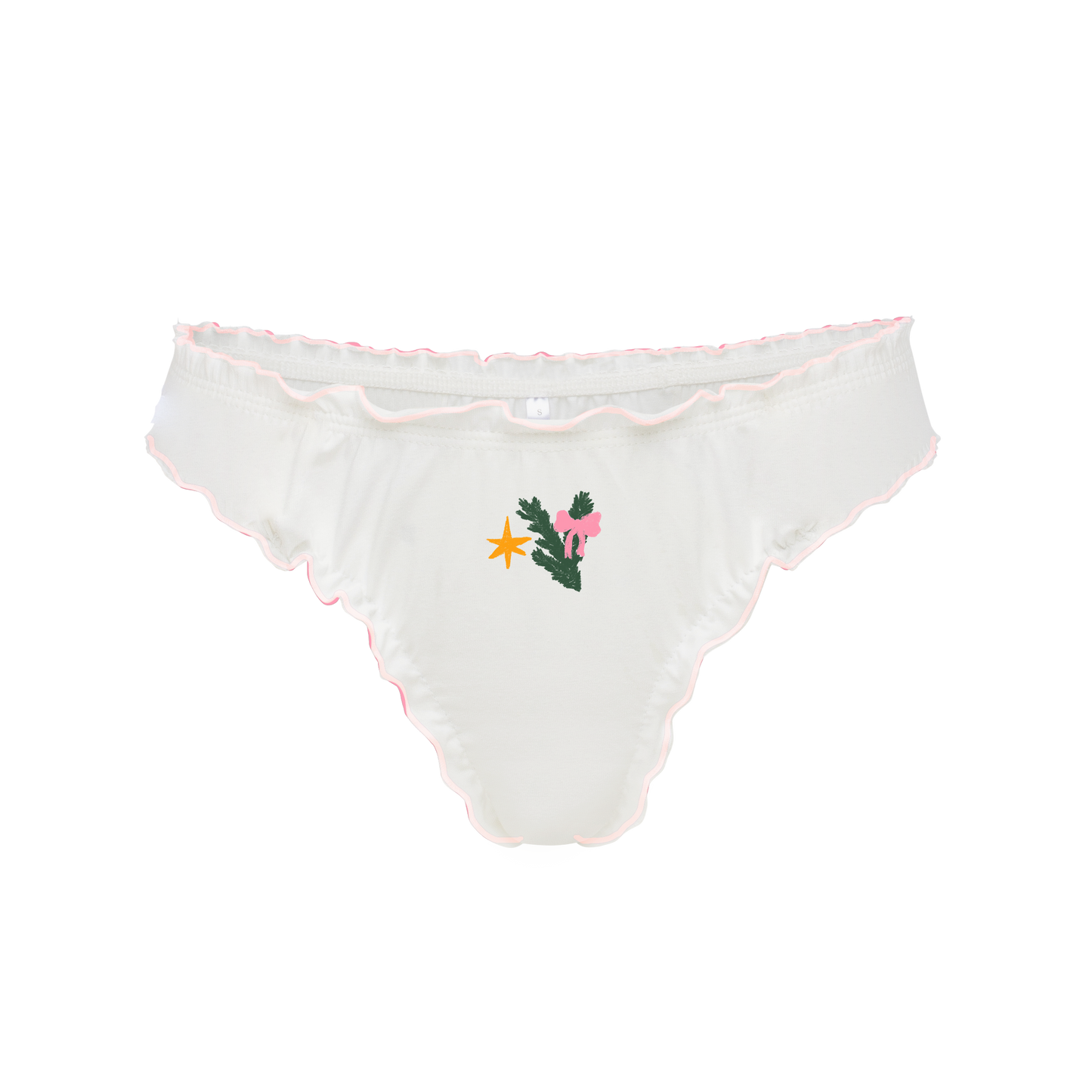 Tanga with 'Sprig' Embroidery