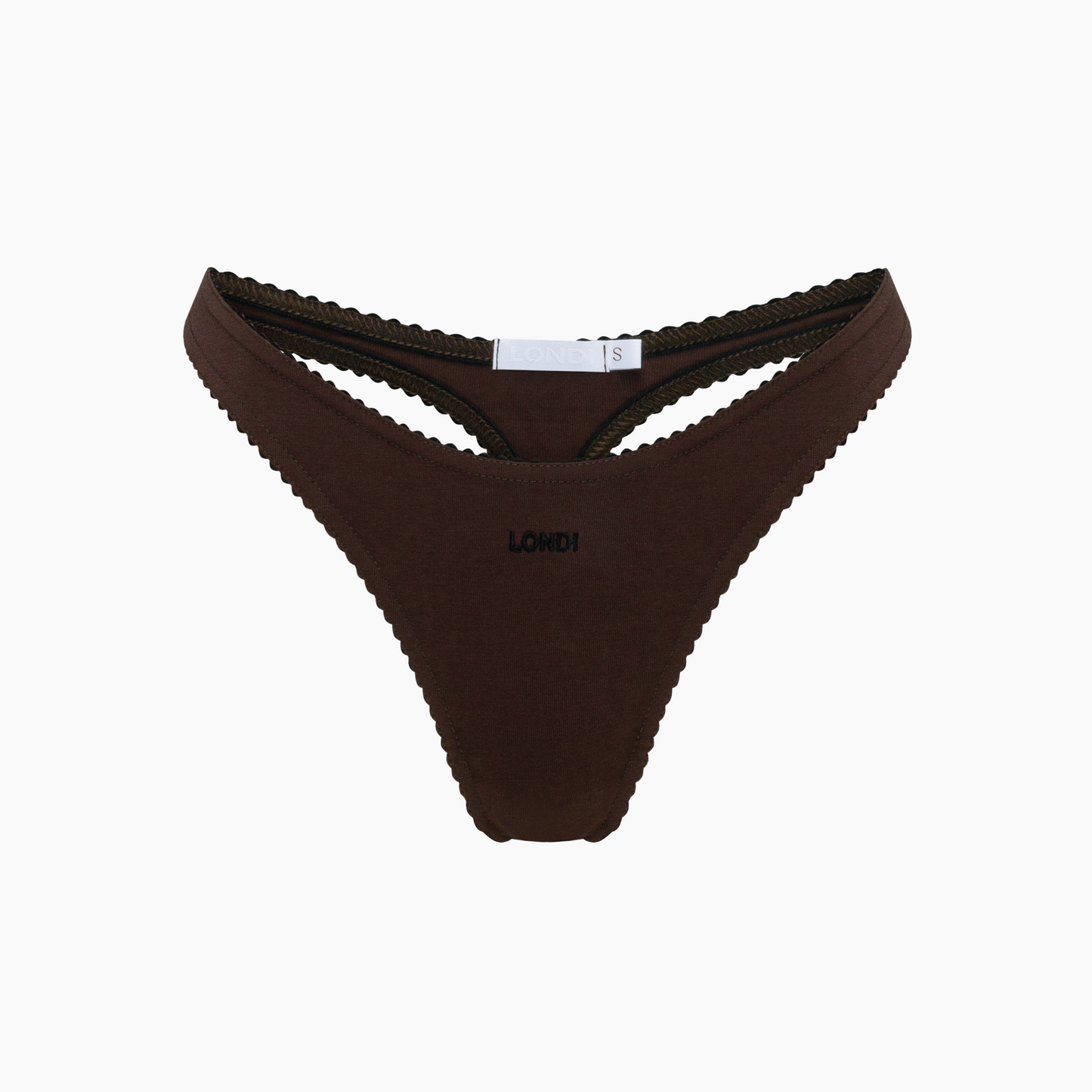 Basic Thong in Brown