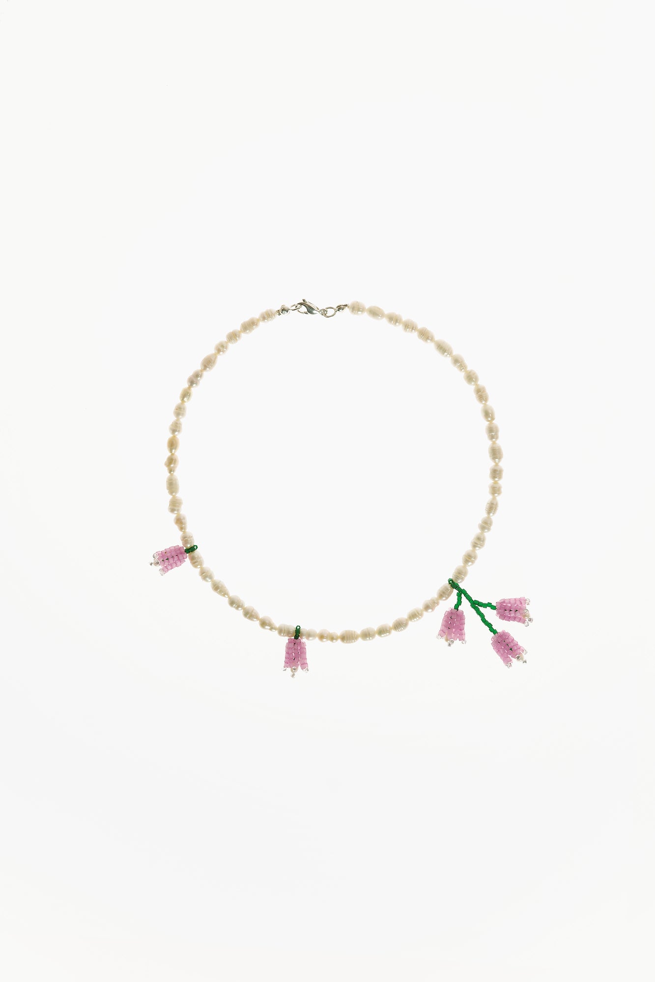 Necklace Pink Bouquet