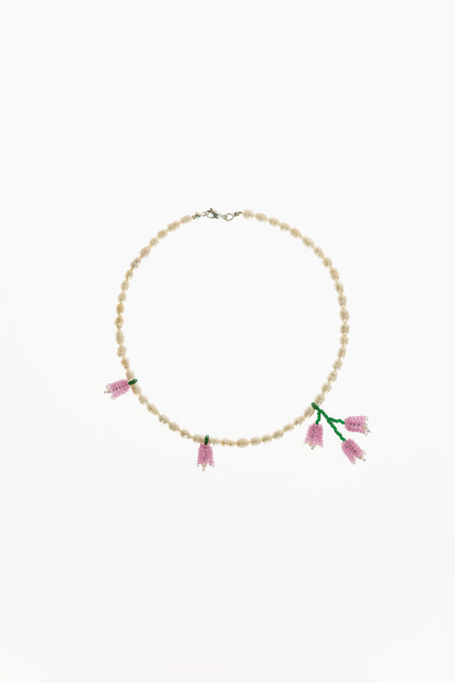 Necklace Pink Bouquet