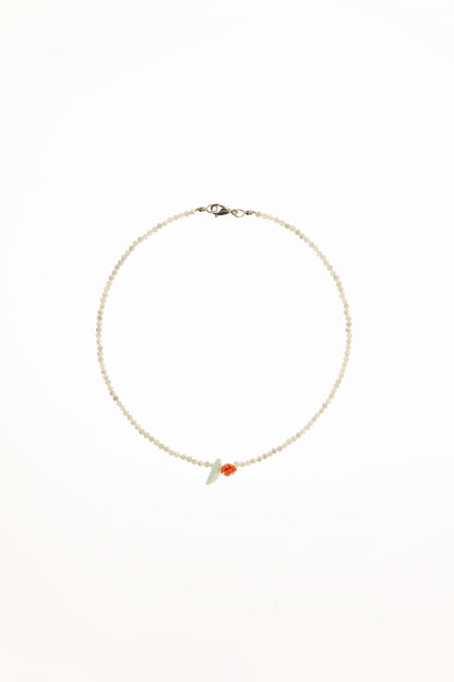 Necklace Rose Mother-of-Pearl