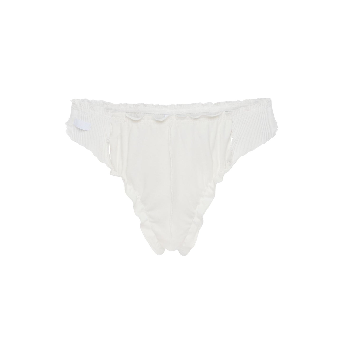 Iconic Wavy Thong in White