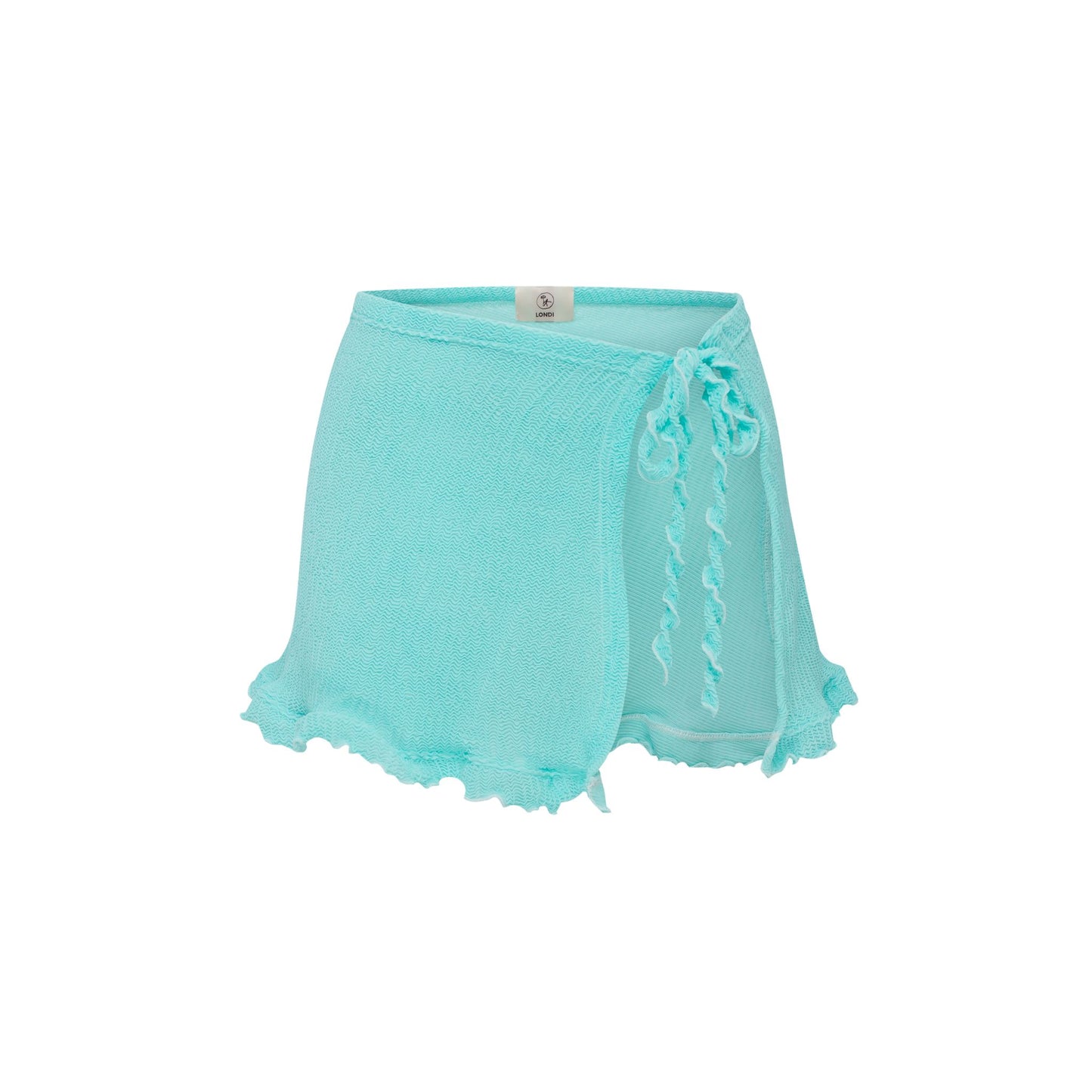 Beach wrap skirt in mint