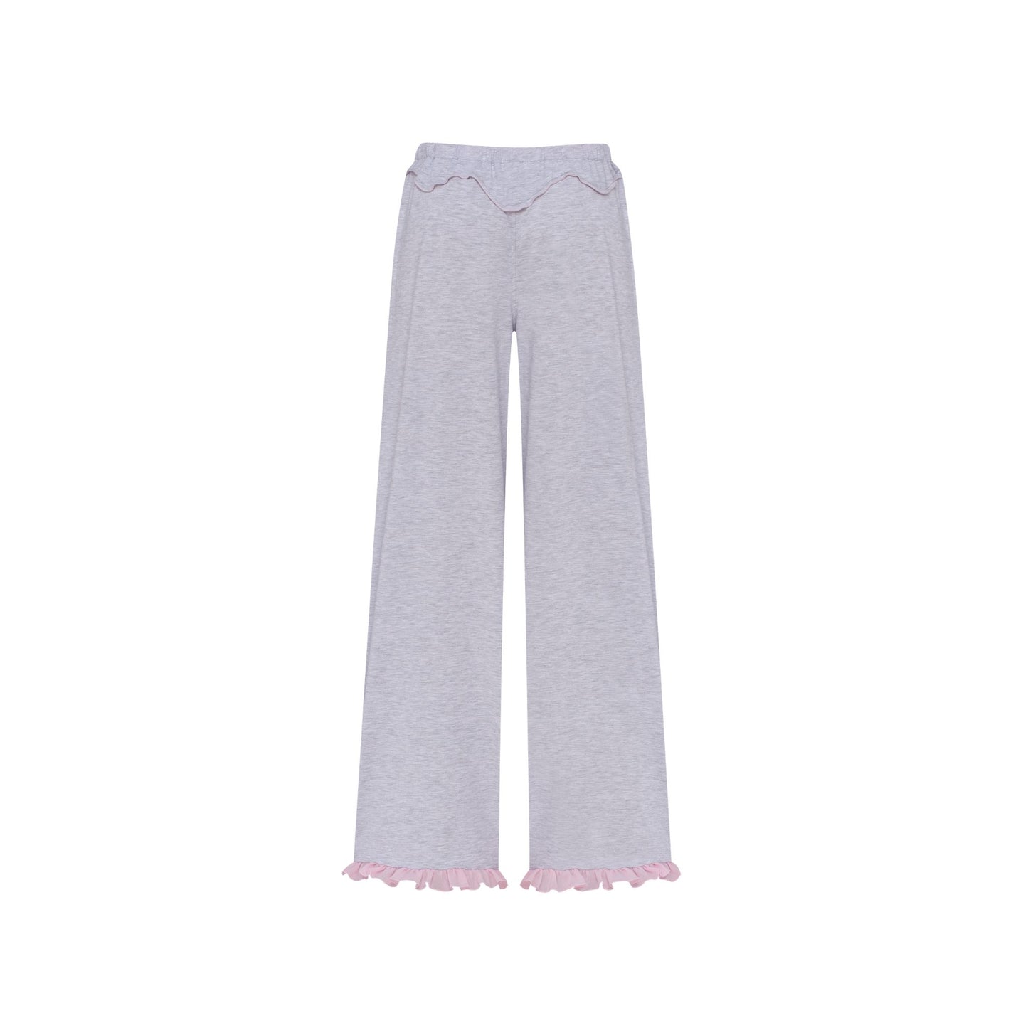 Pants with Heart and Swan in Grey