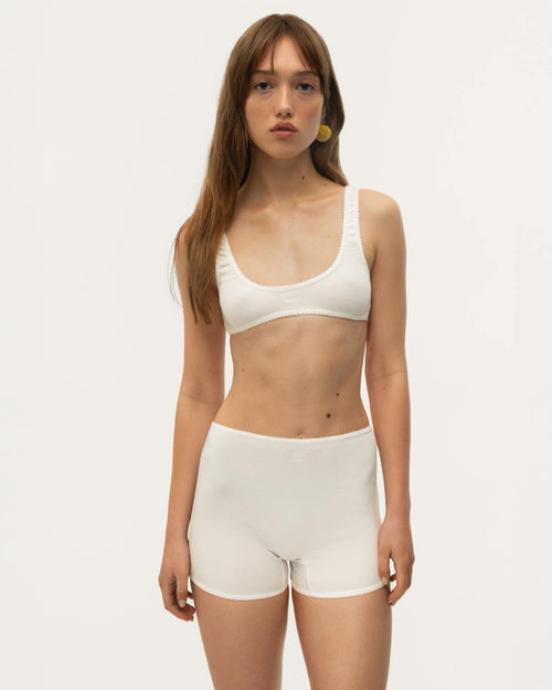 Basic Bralette in White