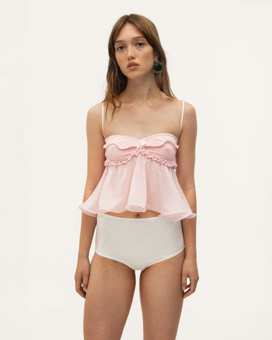 Top with Wave in Pink