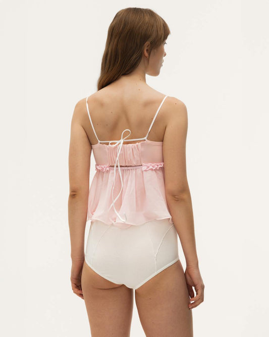 Top with Wave in Pink